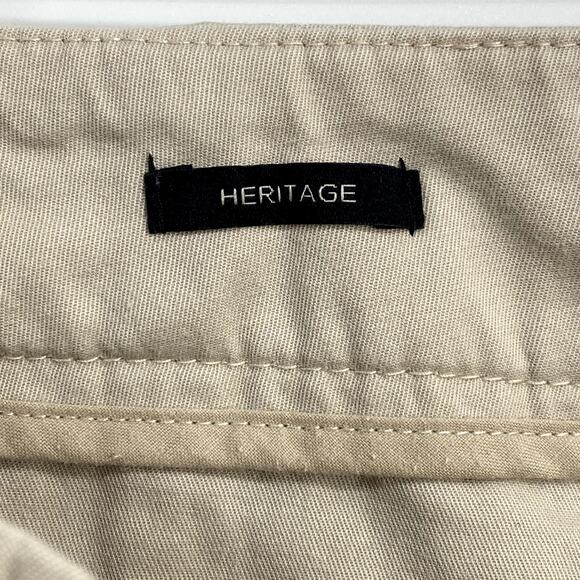 Talbots Ankle Pants Womens Petite Size 10P Khaki Side Zipper Stretch Casual - Picture 5 of 11